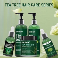 OEM/ODM Factory Bio-Teebaumöl-Kontrolle Anti Itchy Dry Scalp Paraben Free Shampoo Haarmaske Conditioner Set Bulk Sale