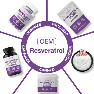 Hot bán nhà máy chiết xuất mạnh chất chống oxy hóa bổ sung tối đa lợi ích bổ sung Trans Resveratrol 99% bột - Product Image 3