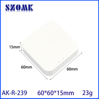 60*60*15mm Passerelle WiFi Hub sans fil IOT Boîtier électrique en plastique pour ZigBee Stable Smart APP Télécommande Capteur infrarouge