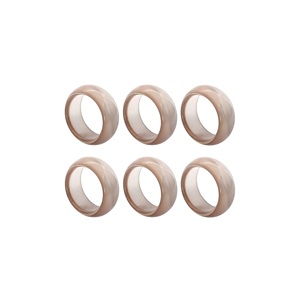 Juego de servilleteros de cuerno de búfalo natural hechos a mano con superficie lisa para comedor rústico a un precio asequible por CRAFT ZONE EXPORT - Product Image 6