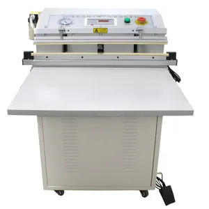 Vertical Type Meat Vacuum Band Sealer Packaging And Sealing Machines Nozzle Gas Nitrogen Filling Air-exhaust Packers