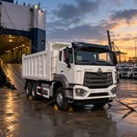 Camion benne HOWO NX 6x4 remis à neuf, 10 roues, capacité 40t, camion benne d'occasion Sinotruk avec benne haute résistance pour l'Afrique