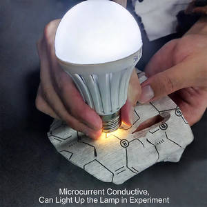 แผ่นรองหน้ากากผ้าไมโครเคอร์เรนท์อัจฉริยะ Y303 แบบรังผึ้งนำไฟฟ้า ลายผ้าแบบกำหนดเอง - Product Image 3