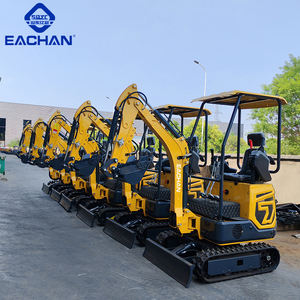 EACHAN Mini pelleteuse de 1.2 tonnes à rotation nulle de la queue Meilleure mini pelle pour la maison Nouveaux prix à vendre - Product Image 1