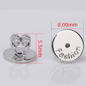 Fashion Gold Plated Stud <b>Earring</b> <b>Backs</b> Round Copper Anti Slip For Everyday Wear - Product Image 4