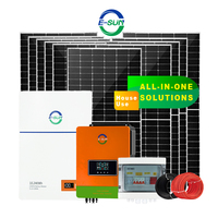 Système d'énergie solaire hybride 10 kW fiable avec panneau solaire domestique 10 kWh, batterie LiFePO4 et onduleur pour le stockage d'énergie résidentiel