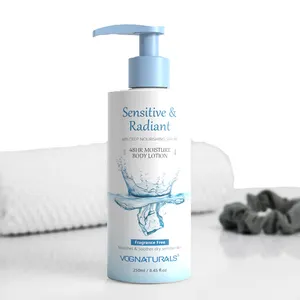 Private Label Gevoelige En Stralend Bodylotion Voor Gevoelige Huid Hypoallergeen Bodylotion