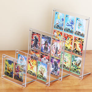 Marco de visualización de tarjeta pequeña personalizado, marco de fotos de frijol Jiugongge acrílico con mesa de ranura, animaciones de visualización de imágenes animadas - Product Image 6