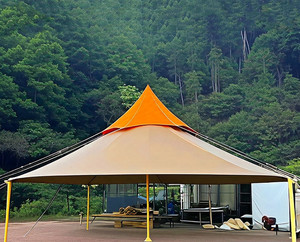 Outdoor Wedding Party and Camping Event Tent with Aluminum-Pole for <b>Tarp</b> Use Shed Tent for Party - Product Image 4