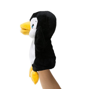 Bé Tay Động Vật Sang Trọng Chim Cánh Cụt Tay Đồ Chơi Con Rối - Product Image 2