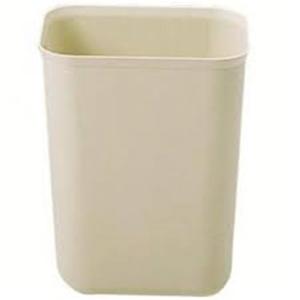 Cestino per Rifiuti 6,6 L Beige Resistente al Fuoco per Uso Ufficio - Product Image 1