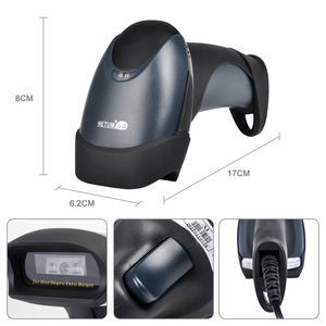 Netum M8 không dây cầm tay máy quét mã vạch 1D 2D QR Đầu đọc <span class=keywords><strong>laser</strong></span> với USB & Com giao diện trong kho - Product Image 5