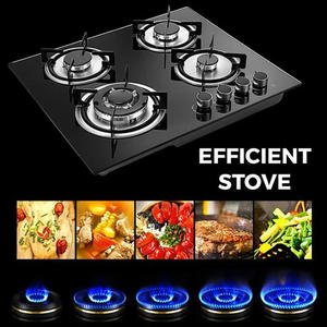 Toptan elektronik ateşleme yerleşik gaz ocak mutfak aletleri ev otel için doğal gaz LPG açık soba - Product Image 4