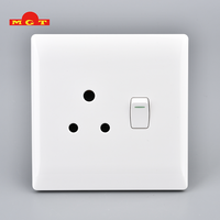 Enchufe de Pared con Interruptor de 13A para Proyectos Residenciales y Hoteleros, Suministrado por Fábrica, Venta al Por Mayor