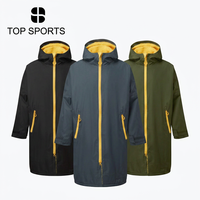 Robe de change imperméable pour adultes pour bain froid