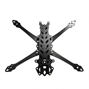 Pièces imprimées en 3D en nylon PA12 personnalisées MJF SLS avec inserts filetés en laiton Heat0Set M2-M10 pour composants structurels de drones - Product Image 3