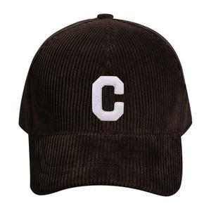 OEM/ODM 공장 맞춤형 코듀로이 야구 모자, 디자인에 따라 맞춤 제작, 맞춤 자수 6패널 캐주얼 야구 모자 - Product Image 2