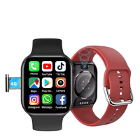 Nuevo Reloj Inteligente Android 4G para Hombre, Pantalla IPS de 2.02 Pulgadas, WiFi, GPS, Brújula, Monitor de Ritmo Cardíaco, Tarjeta SIM, Cámara, IP68, Control Remoto, Magnético