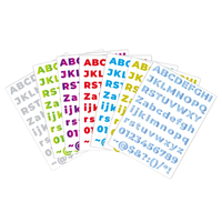 Autocollants en vinyle alphabet et chiffres DIY, pack d'autocollants décoratifs pour journal et tasses