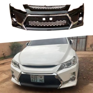 Kit Frontale per Auto <span class=keywords><strong>Toyota</strong></span> Mark <span class=keywords><strong>X</strong></span> 2010 Stile GS, Paraurti Anteriore per Mark <span class=keywords><strong>X</strong></span> 2011 2012, Paraurti in Plastica PP di Alta Qualità - Product Image 1