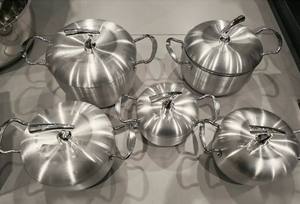 Ensemble de casseroles en aluminium préféré du marché local, 16-24 cm, 10 pièces, ustensiles de cuisine légers pour le camping - Product Image 2