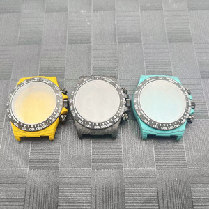 OEM Custom Luxury 4130 Movement <b>Watch</b> Accessories Forged 100% Carbon Fiber <b>Watch</b> <b>Case</b> Parts Carbon <b>Watch</b> Bracelet for 4130 - Product Image 5