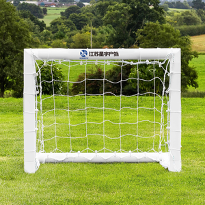 Mini <span class=keywords><strong>Portería</strong></span> <span class=keywords><strong>de</strong></span> <span class=keywords><strong>Fútbol</strong></span> para Exteriores <span class=keywords><strong>de</strong></span> 90x70x60cm para Adultos y Niños - Fácil <span class=keywords><strong>de</strong></span> Montar y Marco <span class=keywords><strong>de</strong></span> <span class=keywords><strong>PVC</strong></span> Móvil para Jugar y Entrenar en el Jardín - Product Image 1