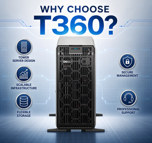 ระบบเซิร์ฟเวอร์ Dell PowerEdge T360 Tower สำหรับการแชร์ไฟล์อีเมลและการใช้งานทางธุรกิจ - Product Image 3
