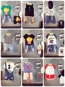 Conjuntos de Ropa para Niños de Todas las Temporadas SIN Marca al por Mayor para Niños de 2 a 12 Años, Vestido Unisex Mixto - Product Image 3