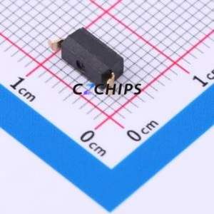 DSIC01LSGER DIP Switch SMD,2.5x6mm Switch Flat Toggle, Raised Type Single Pole Single Throw 1 Gull Wing Type - Product Image 2