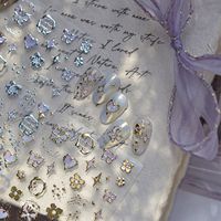 Nouveaux produits 2026 Tomoni : Jouets DIY Papillon Cœur Doré pour la Réalité Onirique Sophistiquée et Luminosa, Styles Mixtes, Moins d'un Dollar
