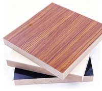 Panneau MDF mélaminé haute brillance, surface de couleur personnalisée pour la décoration intérieure, panneaux de meubles de cuisine
