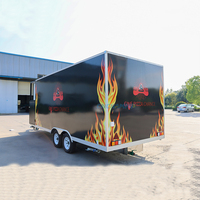Remorque de restauration rapide sur mesure pour équipement de grillades, camion de tacos, chariot à glaces, camion de cuisine mobile, camion de barbecue