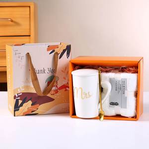 Father's Day Wedding Souvenirs for Guests Wholesale Stainless Cup Set with logo Souvenir Towel Bear <b>Mug</b> Promotional Gift - Product Image 3