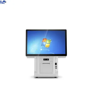 Système de point de vente (PDV) pour supermarché à double écran de 15 pouces, machine tout-en-un avec système d'exploitation Android 11/Windows 10, processeur Core i5, <span class=keywords><strong>caisse</strong></span> <span class=keywords><strong>enregistreuse</strong></span>/terminal PDV - Product Image 2