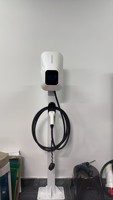 Cargador de Vehículos Eléctricos Tipo 2, Estación de Carga de Pared para Autos Eléctricos, 7Kw 11Kw 22Kw, Carga Rápida