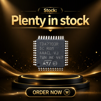 ST TDA7703 LQFP44 Circuit intégré récepteur tuner RF pour autoradio AM/FM, neuf en stock, composants électroniques