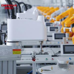 <span class=keywords><strong>Robot</strong></span> SCARA 4 axes haute précision, manipulateur industriel SCARA pour le soudage de circuits imprimés, la distribution de colle et les composants - Product Image 6