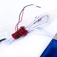 Nouvelle barre lumineuse d'avertissement d'urgence LED rouge et bleue avec sirène, 8000 lumens, 12V/24V pour ambulance et camion de pompiers