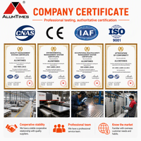 Sistem Cladding Panel Aluminium Berlubang Alumtimes, Panel Fasad Berventilasi, Panel Aluminium Alloy Modern Tahan Api untuk Eksterior