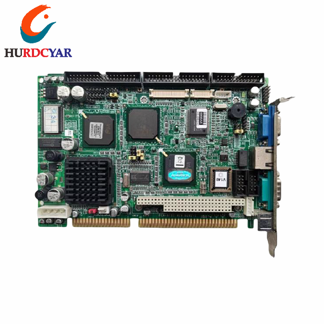 New Fanless Brand PCA-6751 B202-1 ISA Industrial PC Mainboard Half-Size CPU Card PICMG1.0 With CPU RAM Lan PC104