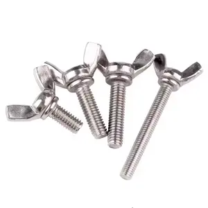 High Quality Wing Butterfly Wing Thumb Screws Bolt DIN 318 Stainless Carbon Steel Fasteners