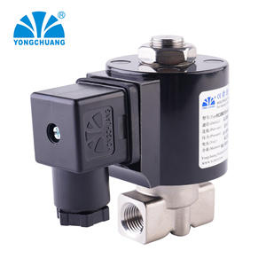 Vanne solénoïde à action directe en acier inoxydable Yongchuang YCSM31B, 2 positions, 2 voies, bobine à économie d'énergie, grandes vannes de commande - Product Image 3