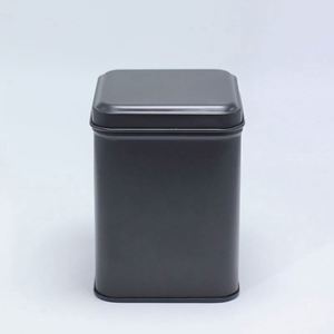 Boîte de conserve rectangulaire hermétique personnalisée pour thé, qualité alimentaire, impression offset CMYK, emballage recyclable pour sucre et chewing-gum - Product Image 4