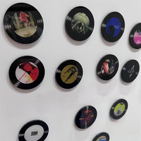 بطاقة وصول URL مخصصة مقاومة للماء والظروف الجوية بتقنية RFID NFC NTAG213، ملصق لاصق للهاتف، علامة لتشغيل الموسيقى والفيديو