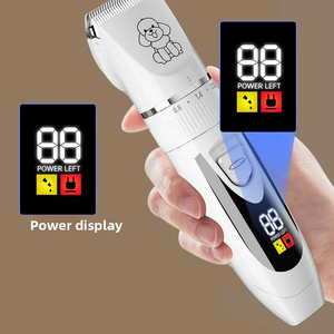 इलेक्ट्रिक कार्लेस कम शोर पंजे ट्रिमिंग क्लिपर किट कुत्ते बालों को हटाने उपकरण पालतू बनाने की आपूर्ति - Product Image 5