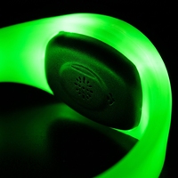 Bracelet LED lumineux activé par le son et les vibrations pour les matchs de football, la promotion de la bière, les festivals de musique et les fêtes