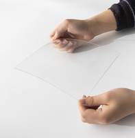 Rouleau de feuille plastique APET traité Corona pour impression, revêtement et laminage