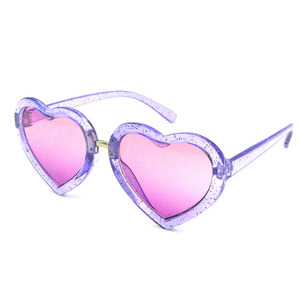 Gafas de Sol Infantiles con Marco de PC en Forma de Corazón, Protección UV400 100%, Coloridas y Personalizables, Nueva Llegada OEM - Product Image 4
