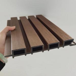 Panel de Pared Compuesto de Madera y Plástico (WPC) para Decoración Exterior, Impermeable y de Fácil Instalación, Revestimiento de Pared Exterior - Product Image 3